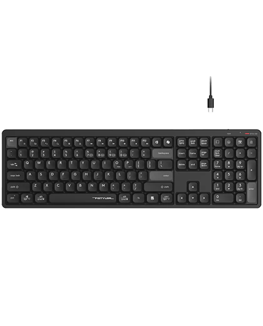 Клавиатура беспроводная A4Tech Fstyler FBX55C / Grey