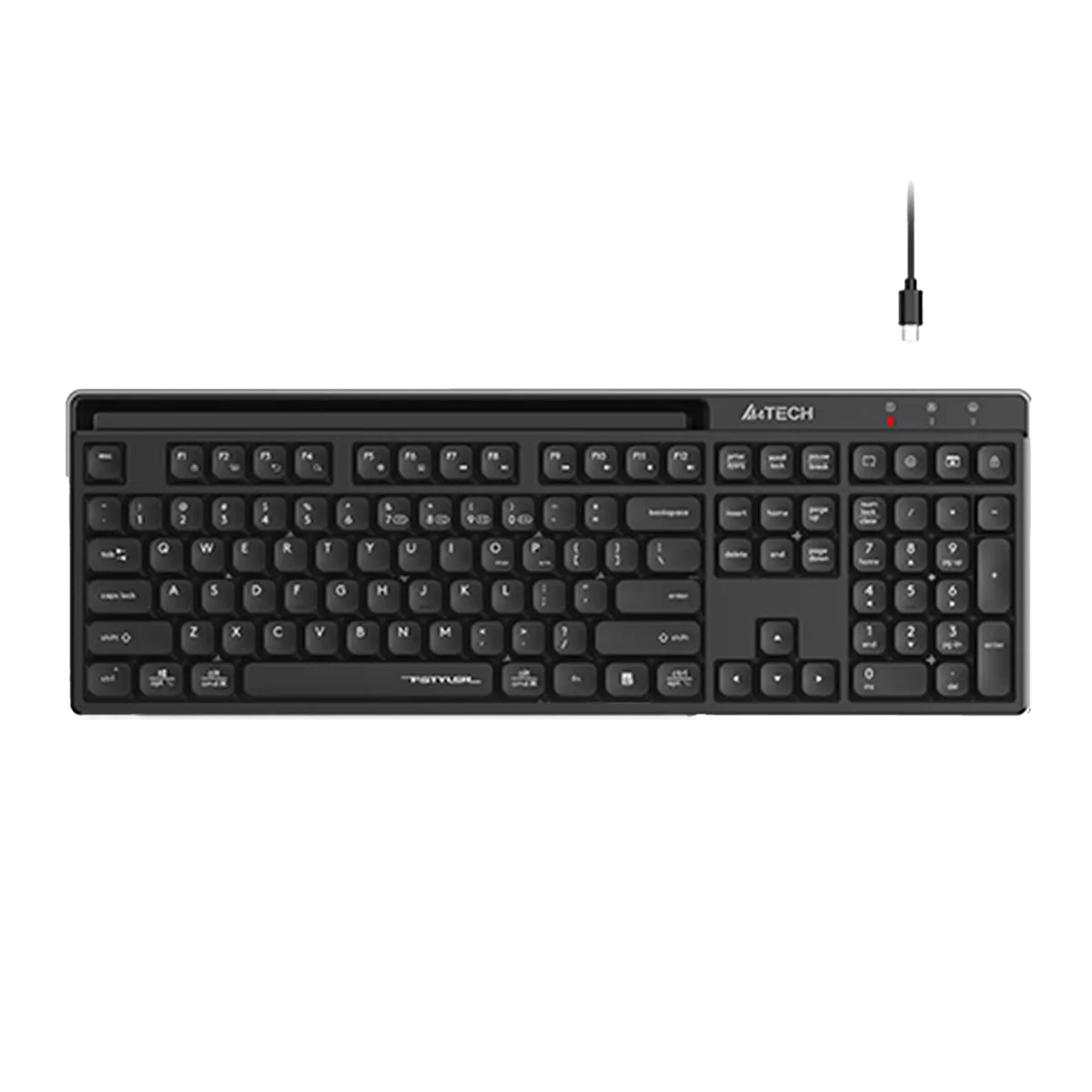 Клавиатура беспроводная A4Tech Fstyler FBX72C / Black