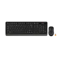 Комплект беспроводной (клавиатура+ мышь) A4Tech Fstyler FG1012 / Black + Grey