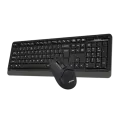 Комплект беспроводной (клавиатура+ мышь) A4Tech Fstyler FG1012 / Black + Grey