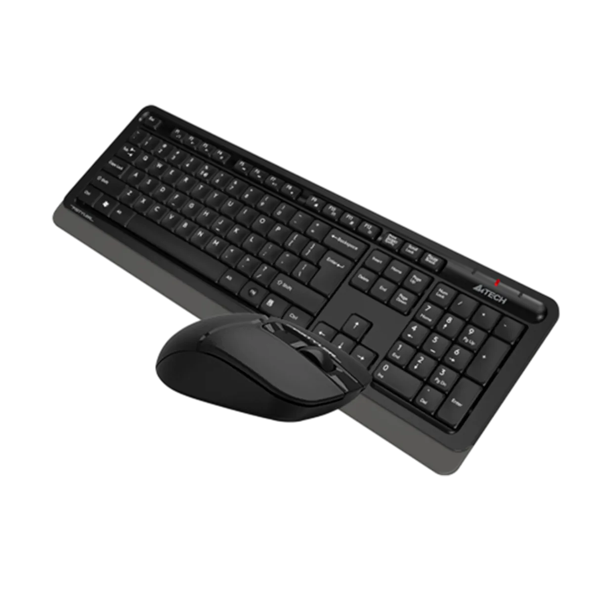 Комплект беспроводной (клавиатура+ мышь) A4Tech Fstyler FG1012 / Black + Grey