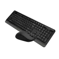 Комплект беспроводной (клавиатура+ мышь) A4Tech Fstyler FG1012 / Black + Grey