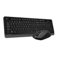 Комплект беспроводной (клавиатура+ мышь) A4Tech Fstyler FG1012 / Black + Grey