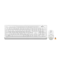 Комплект беспроводной (клавиатура+мышь) A4Tech Fstyler FG1012 / White Grey