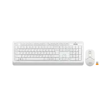 Комплект беспроводной (клавиатура+мышь) A4Tech Fstyler FG1012 / White Grey