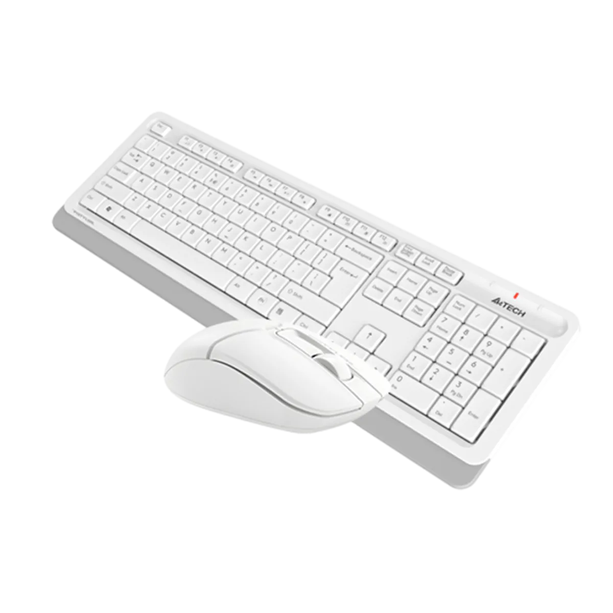 Комплект беспроводной (клавиатура+мышь) A4Tech Fstyler FG1012 / White Grey