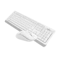 Комплект беспроводной (клавиатура+мышь) A4Tech Fstyler FG1012 / White Grey