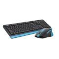 Комплект беспроводной (клавиатура+мышь) A4Tech Fstyler FG1035 / Navy Blue