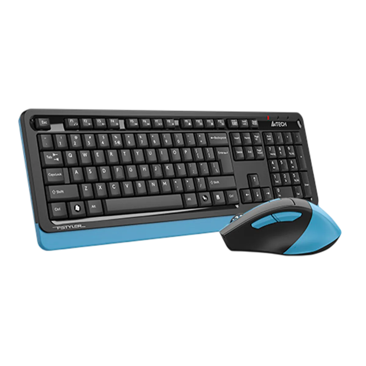 Комплект беспроводной (клавиатура+мышь) A4Tech Fstyler FG1035 / Navy Blue