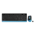 Комплект беспроводной (клавиатура+мышь) A4Tech Fstyler FG1035 / Navy Blue
