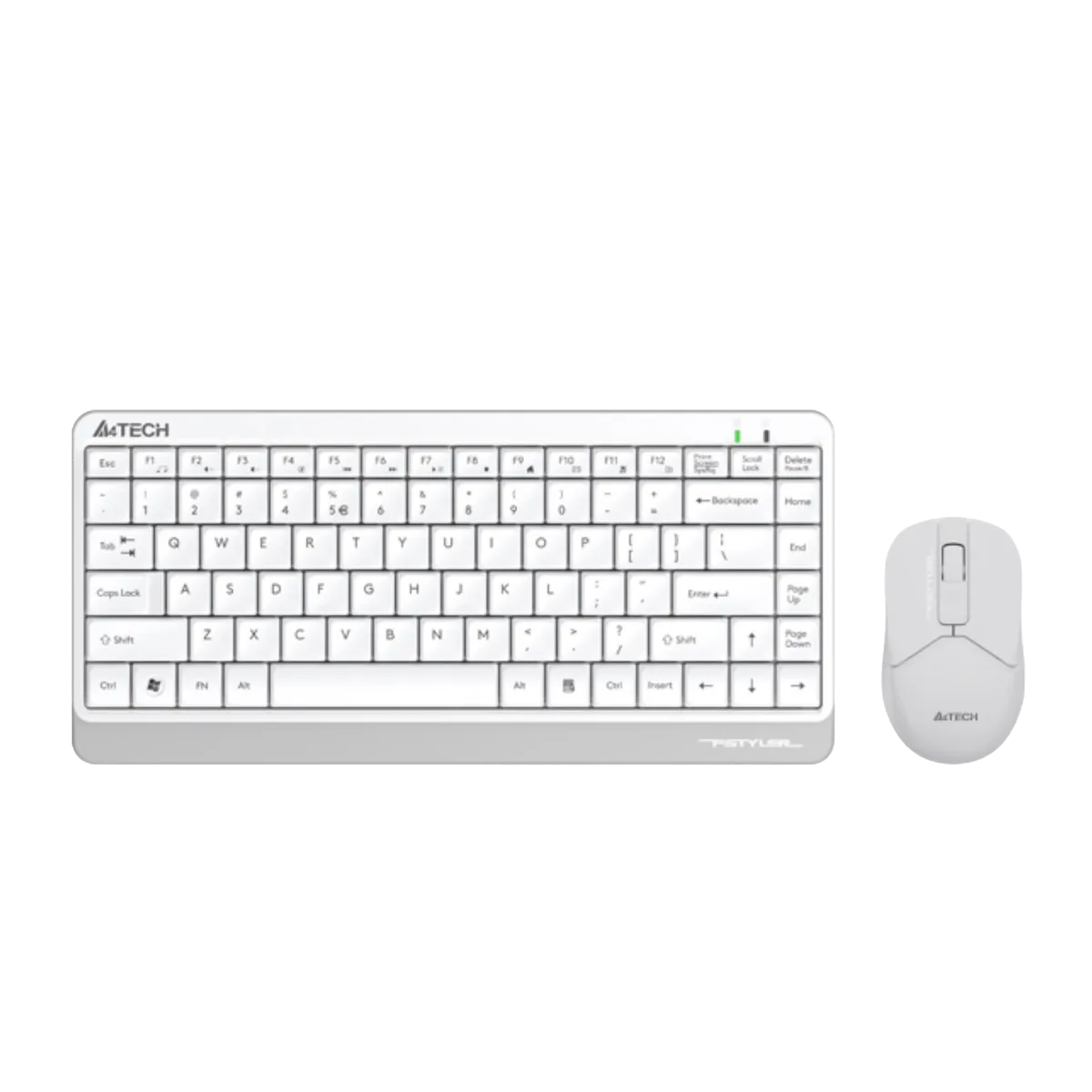 Комплект беспроводной (клавиатура+мышь) A4Tech Fstyler FG1112S / White