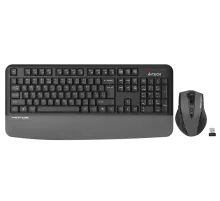 Комплект беспроводной (клавиатура+мышь) A4Tech Fstyler FG2500 Plus / Grey