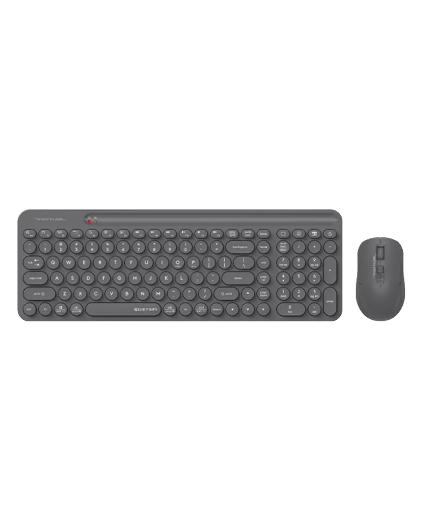 Комплект беспроводной (клавиатура+мышь) A4Tech Fstyler FG3300 Air2 / Grey