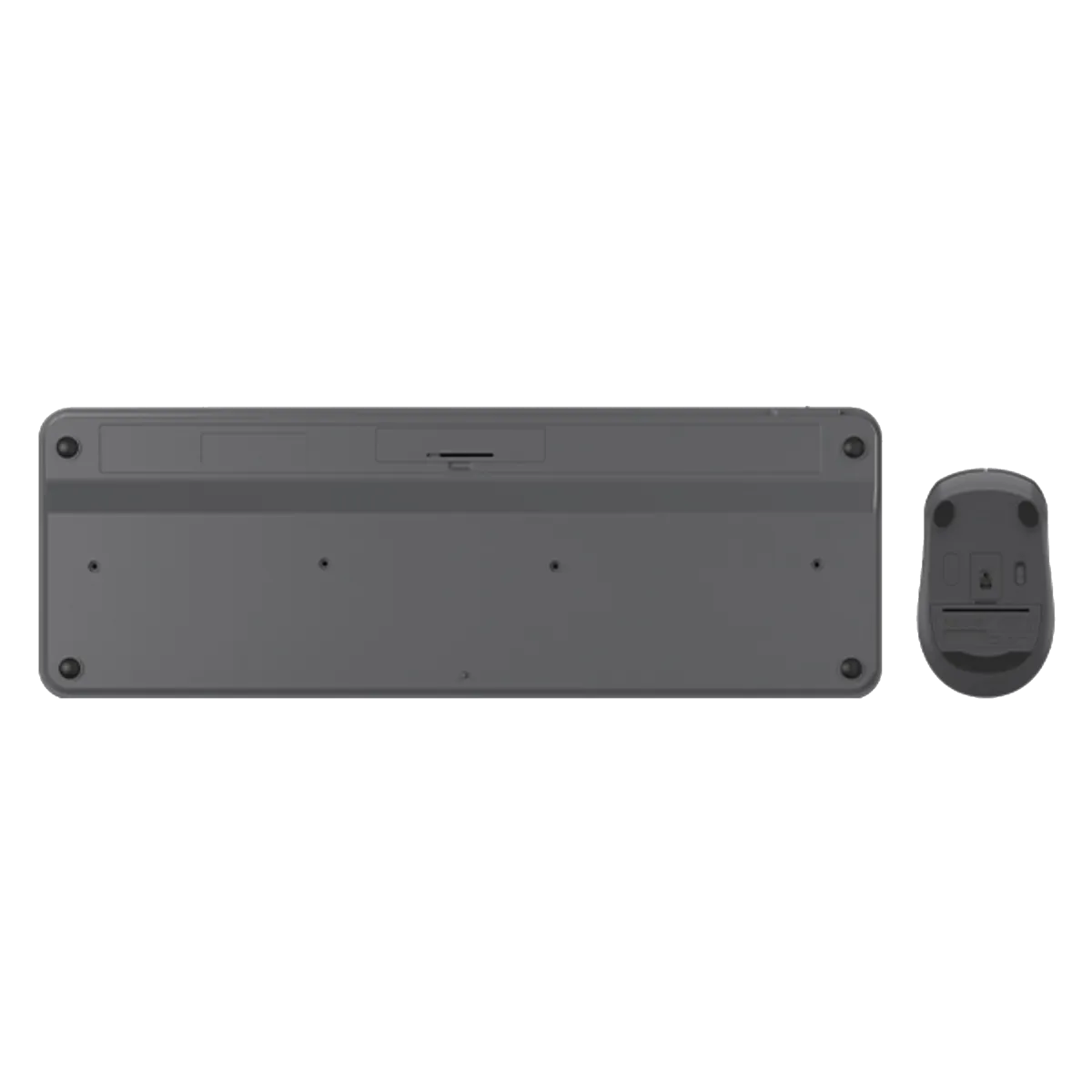 Комплект беспроводной (клавиатура+мышь) A4Tech Fstyler FG3300 Air2 / Grey