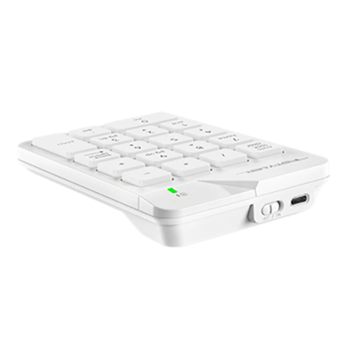 Numpad беспроводной (Цифровой блок) A4Tech FGK21C / White