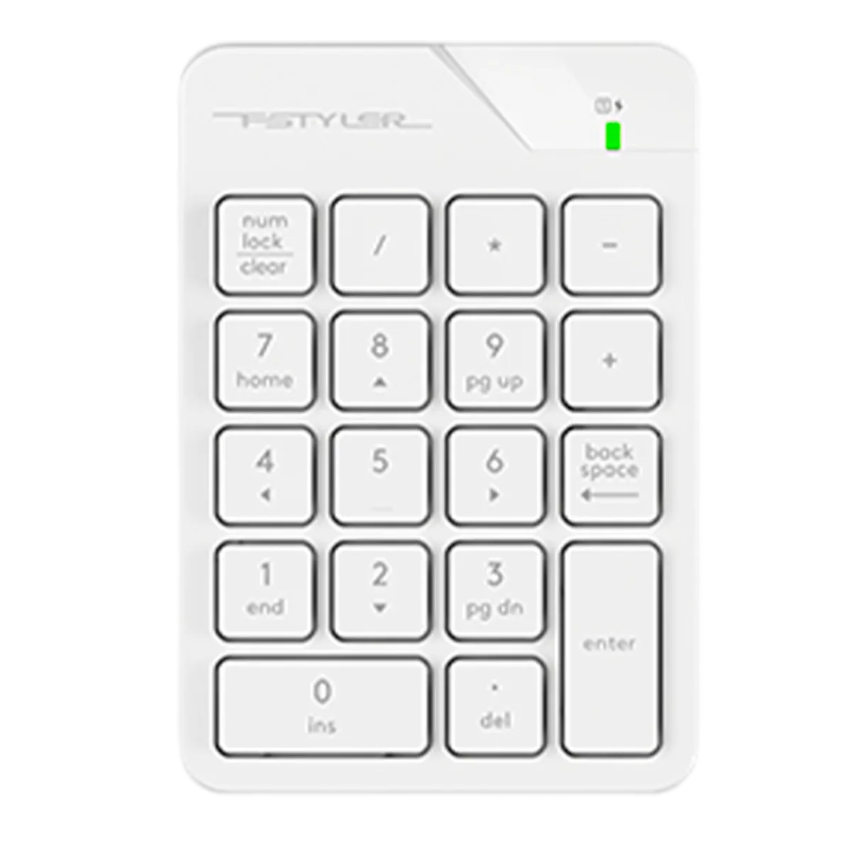 Numpad беспроводной (Цифровой блок) A4Tech FGK21C / White