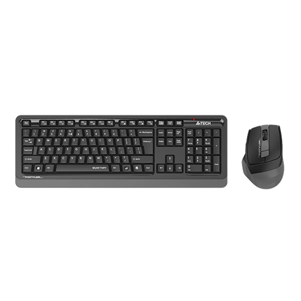 Комплект беспроводной (клавиатура+мышь) A4Tech Fstyler FGS1035Q / Grey
