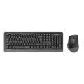 Комплект беспроводной (клавиатура+мышь) A4Tech Fstyler FGS1035Q / Grey