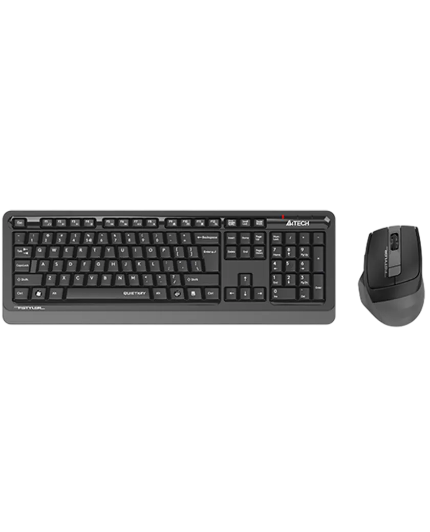Комплект беспроводной (клавиатура+мышь) A4Tech Fstyler FGS1035Q / Grey