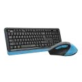 Комплект беспроводной (клавиатура+мышь) A4Tech Fstyler FGS1035Q / Navy Blue