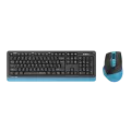 Комплект беспроводной (клавиатура+мышь) A4Tech Fstyler FGS1035Q / Navy Blue