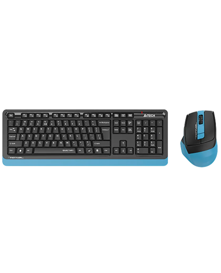 Комплект беспроводной (клавиатура+мышь) A4Tech Fstyler FGS1035Q / Navy Blue