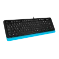 Клавиатура проводная A4Tech Fstyler FK10 / Black-Blue