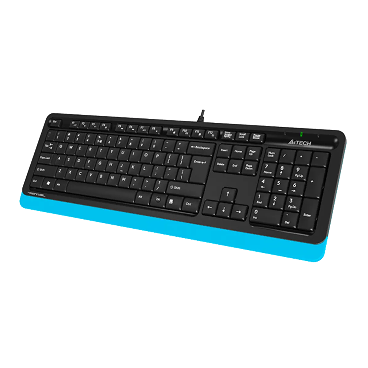 Клавиатура проводная A4Tech Fstyler FK10 / Black-Blue