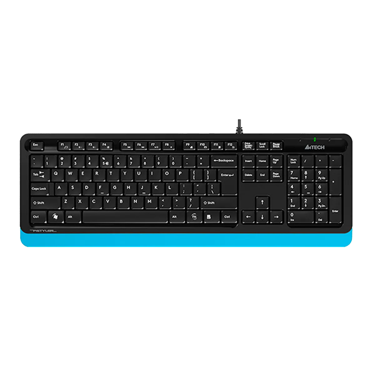 Клавиатура проводная A4Tech Fstyler FK10 / Black-Blue