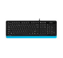 Клавиатура проводная A4Tech Fstyler FK10 / Black-Blue