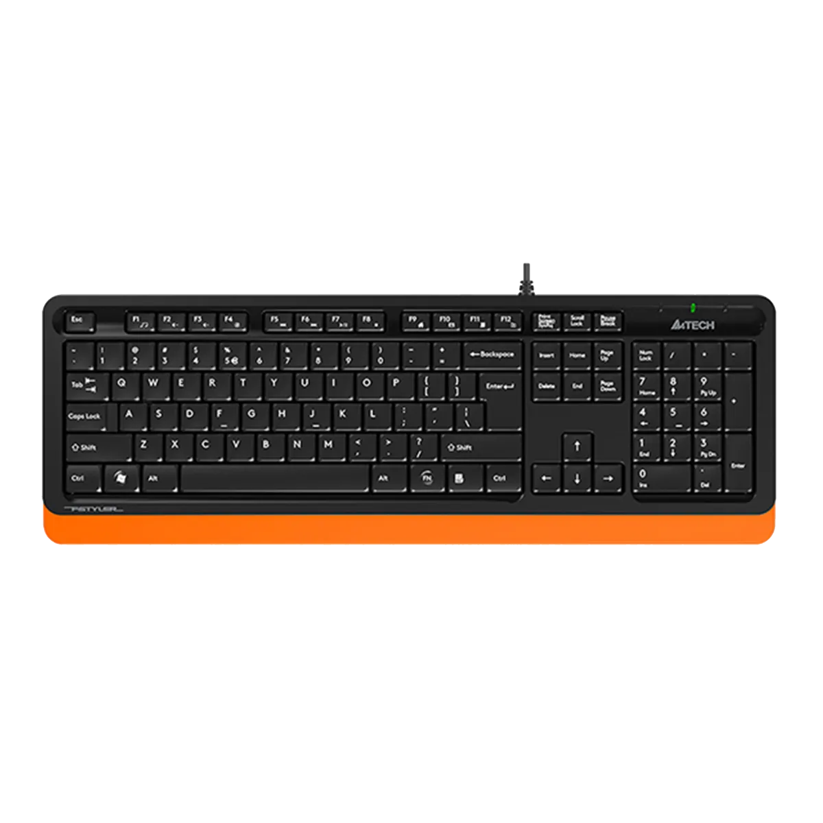 Клавиатура проводная A4Tech Fstyler FK10 / Black-Orange
