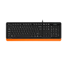 Клавиатура проводная A4Tech Fstyler FK10 / Black-Orange