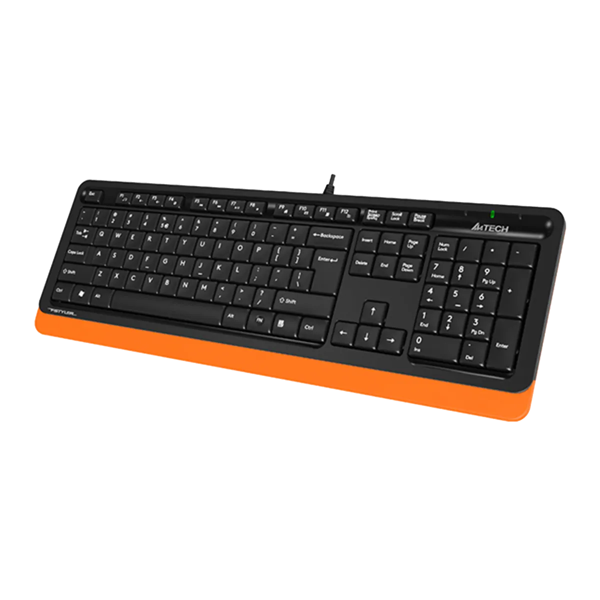 Клавиатура проводная A4Tech Fstyler FK10 / Black-Orange