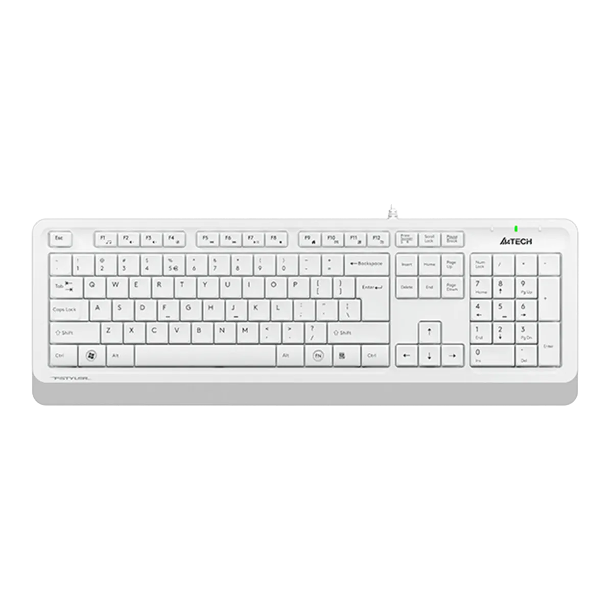 Клавиатура проводная A4Tech Fstyler FK10 / White