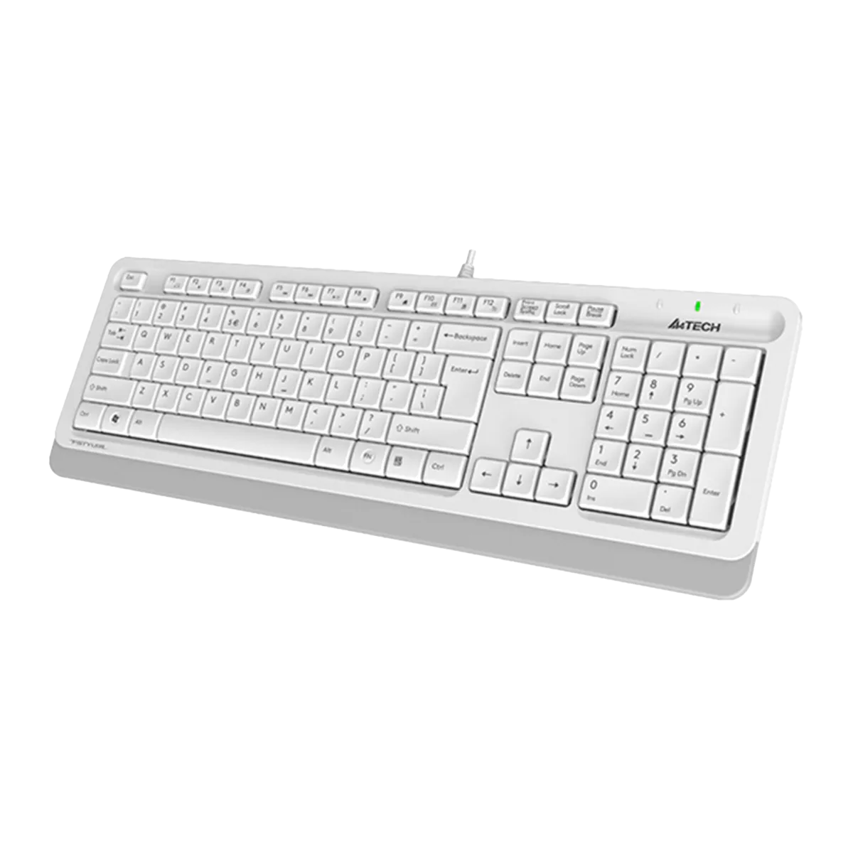 Клавиатура проводная A4Tech Fstyler FK10 / White