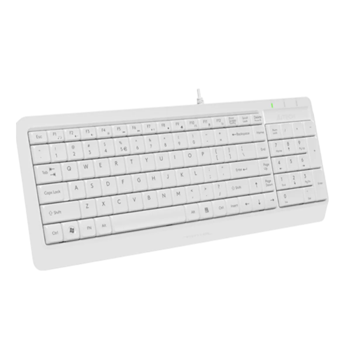 Клавиатура проводная A4Tech Fstyler FK15 / White