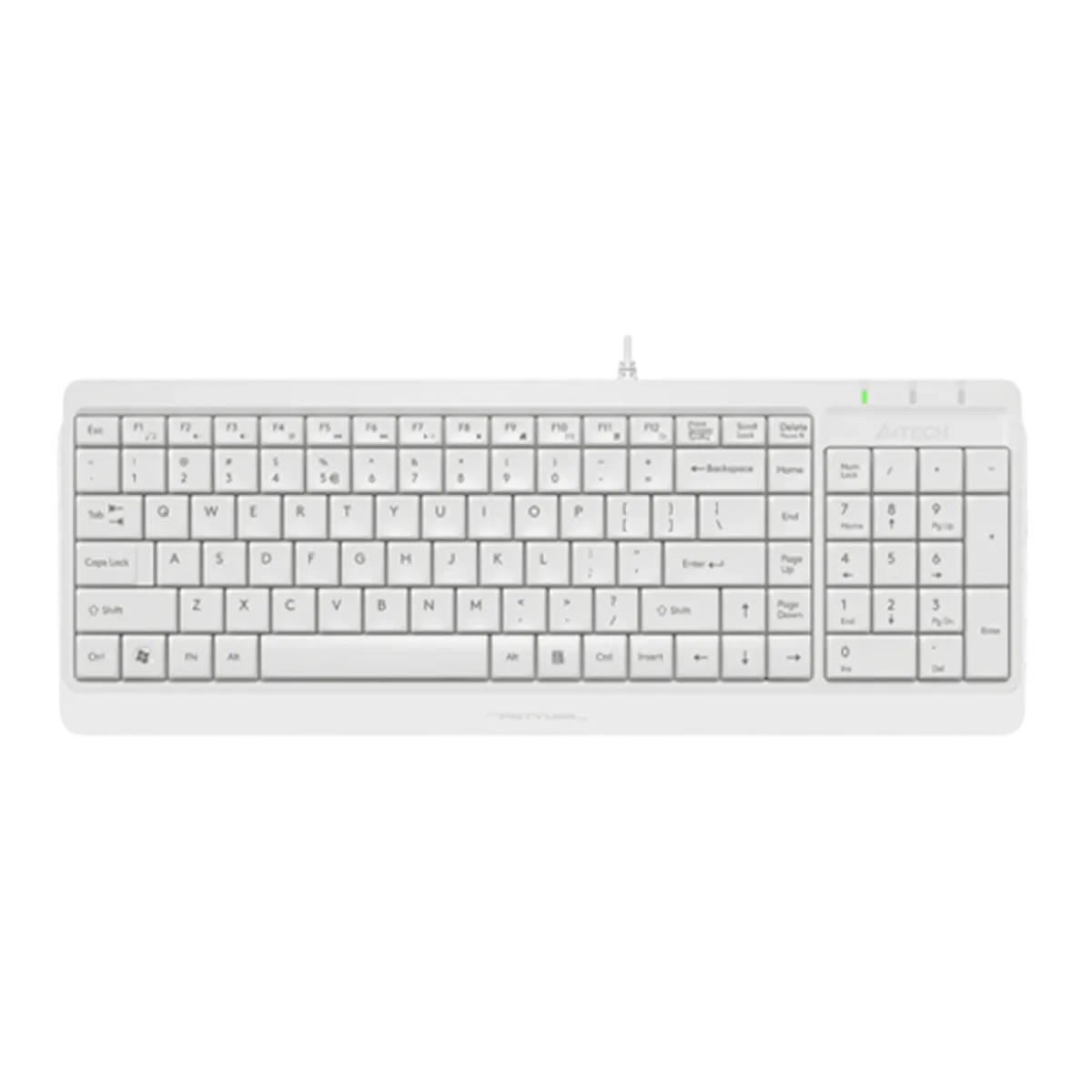 Клавиатура проводная A4Tech Fstyler FK15 / White