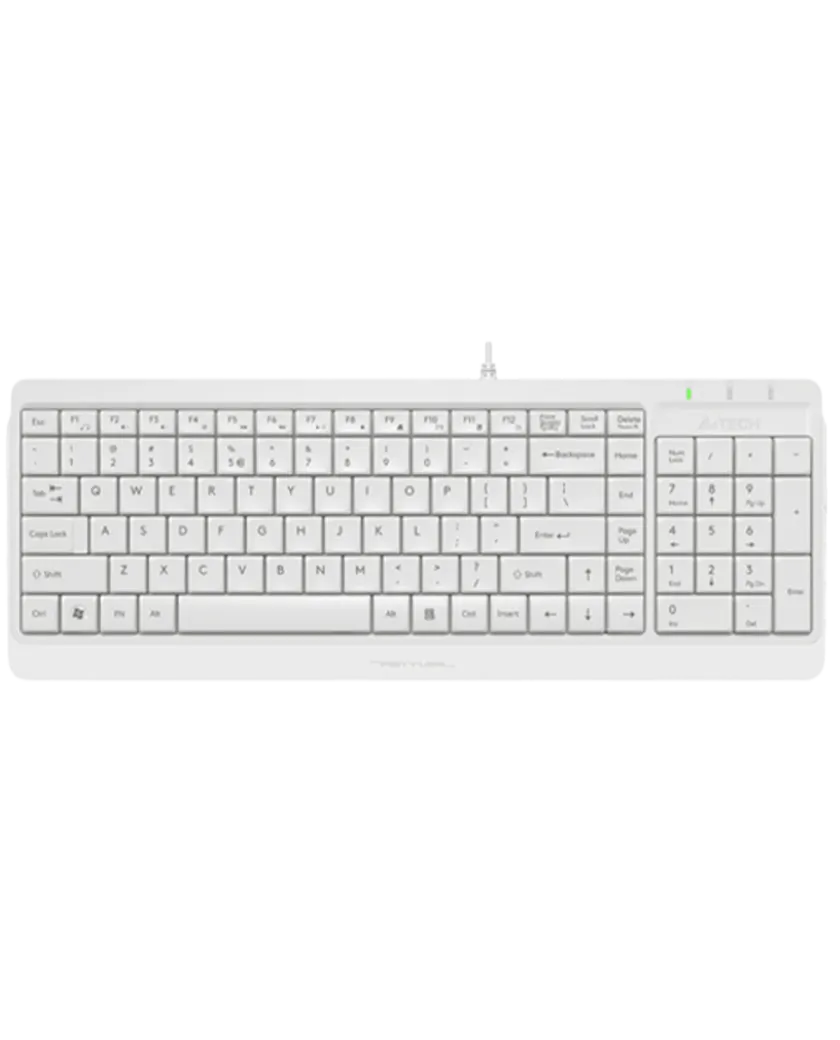 Клавиатура проводная A4Tech Fstyler FK15 / White