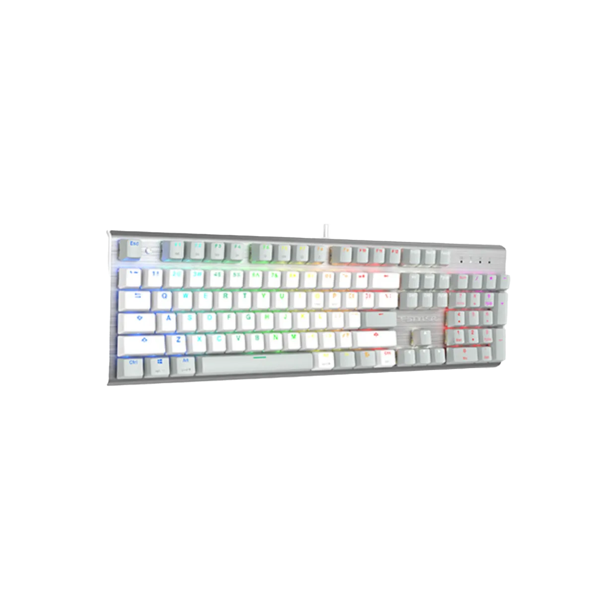 Клавиатура игровая проводная A4Tech FS100 / Grayish White