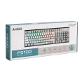 Клавиатура игровая проводная A4Tech FS100 / Grayish White