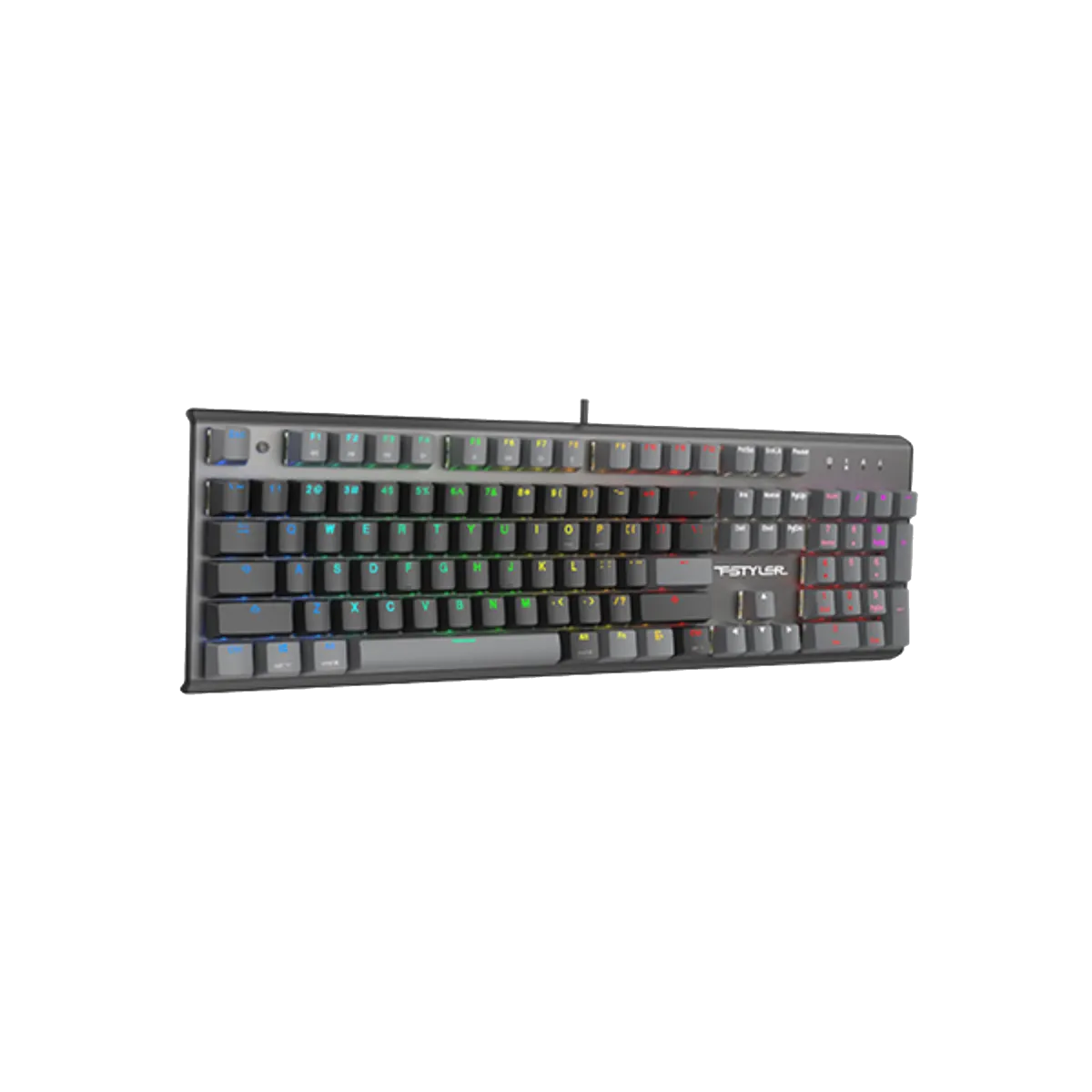 Клавиатура игровая проводная A4Tech FS100 / Stone Black