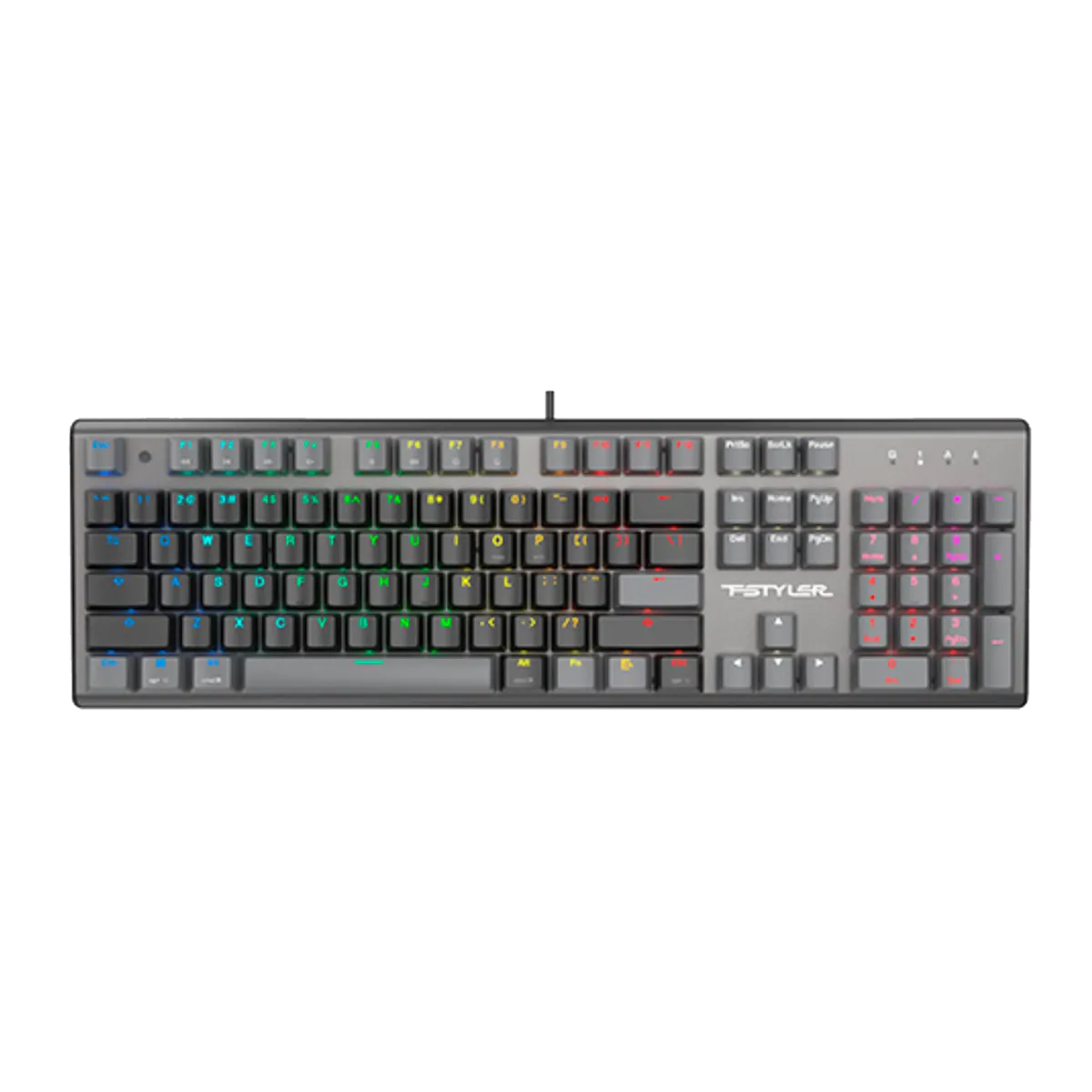 Клавиатура игровая проводная A4Tech FS100 / Stone Black