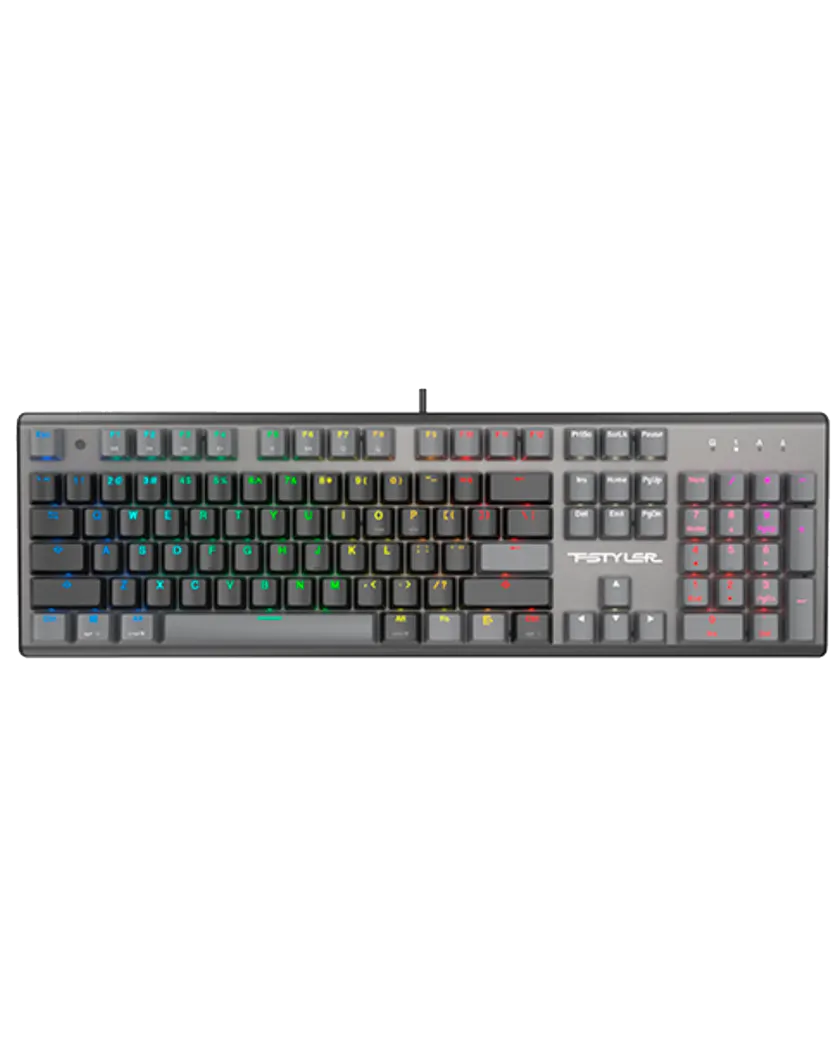 Клавиатура игровая проводная A4Tech FS100 / Stone Black