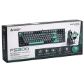 Клавиатура игровая проводная A4Tech FS300 Panda Rock Climbing / Grey