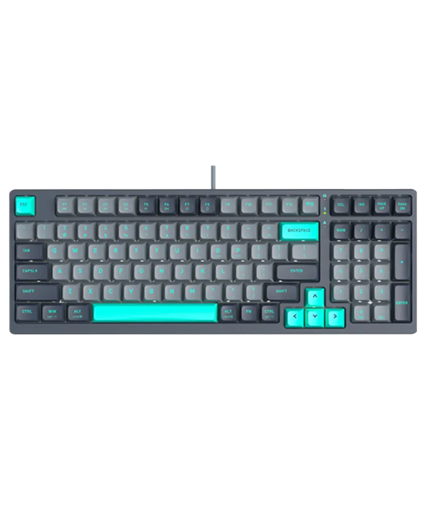 Клавиатура игровая проводная A4Tech FS300 Panda Rock Climbing / Grey