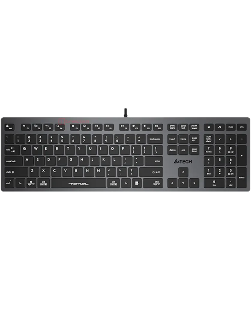 Клавиатура проводная A4Tech Fstyler FX50 / Grey