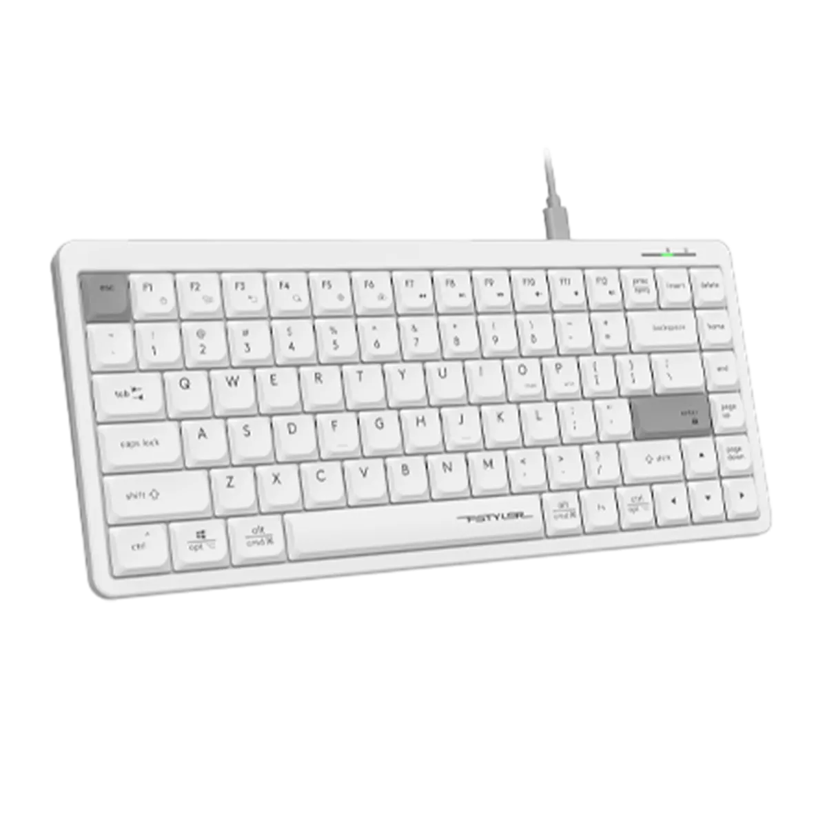 Клавиатура проводная A4Tech Fstyler FX53 / White