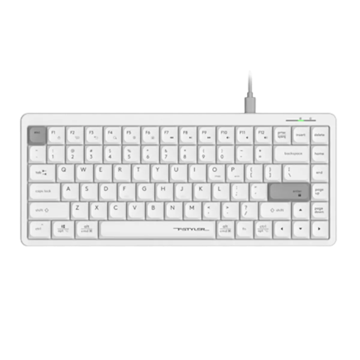 Клавиатура проводная A4Tech Fstyler FX53 / White