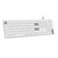 Клавиатура проводная A4Tech Fstyler FX55 / White