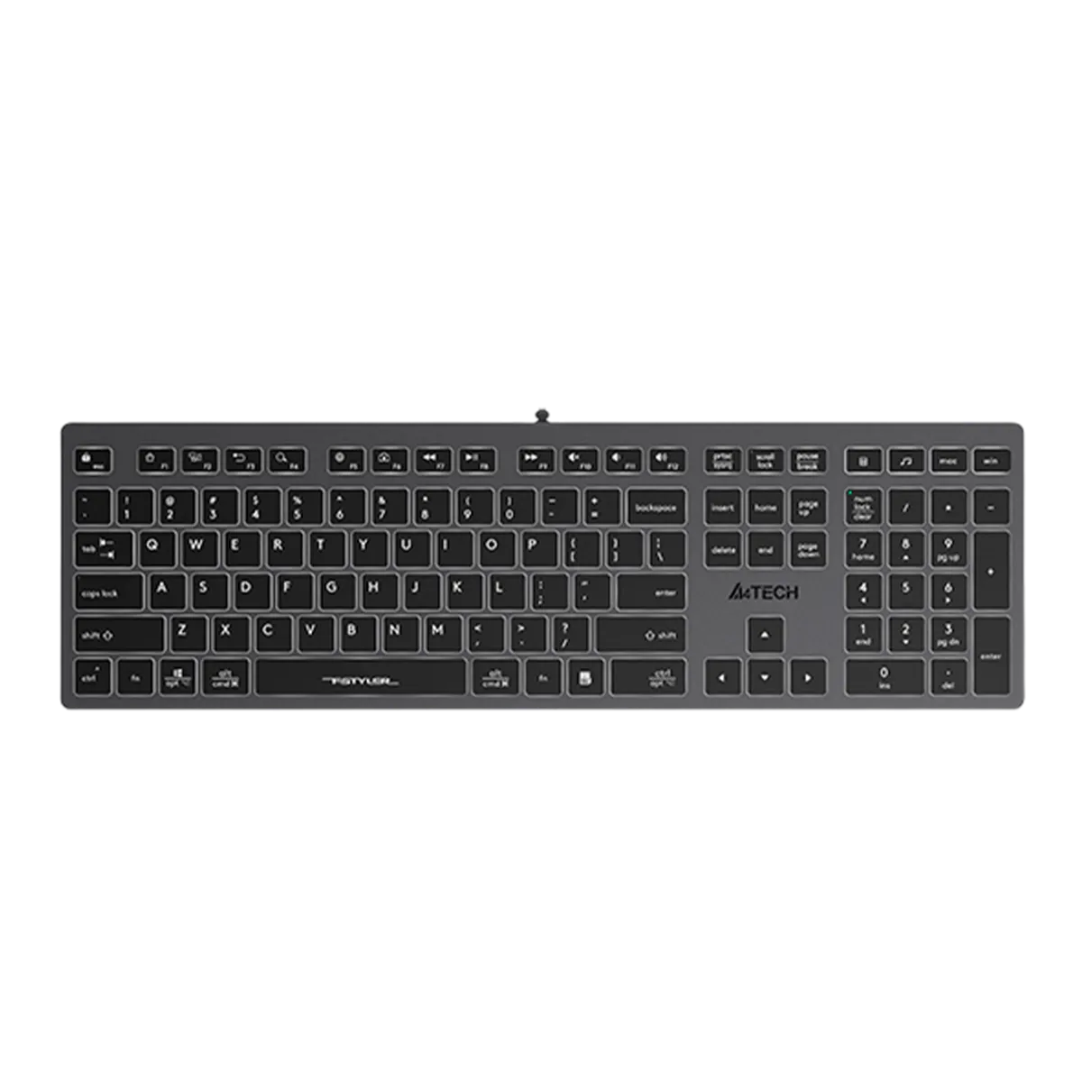 Клавиатура проводная A4Tech Fstyler FX60 / Grey